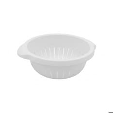 Escurreverduras de plástico color blanco de 27 cm Casa y Menaje
