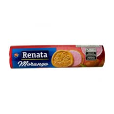Galletas de Vainilla con relleno sabor fresa Renata (112 g / 3.9 oz)