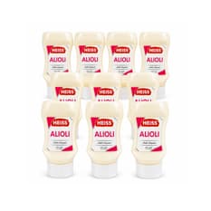 Mayonesa Alioli Heiss (10 x 260 g / 9.7 oz)