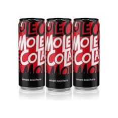 Refresco MoleCola Senza Zucchero (3 x 330 ml)