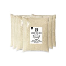 Arroz de grano largo Cosecha Real (6 x 454 g / 1 lb)