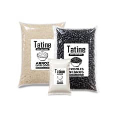 Combo básico Tatine #16: Frijoles negros Tatine + Arroz de grano largo Tatine + Sal fina común Tatine