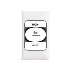Sal fina yodada MCH (454 g / 1 lb)