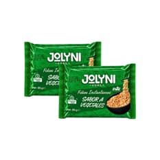 Sopa de fideos instantáneos sabor a vegetales Jolyni (2 x 85 g / 3 oz)