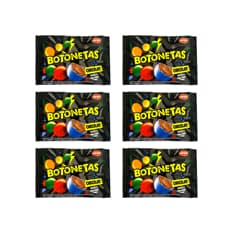 Dulces confitados sabor a chocolate Botonetas Best (6 x 9 g)