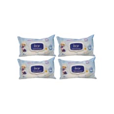 Toallitas de papel higiénico húmedo biodegradables Lov’yc (4 x 80 U)