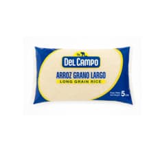 Arroz de grano largo Del Campo (2.27 kg / 5 lb)