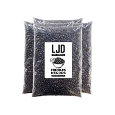 Frijoles negros LJD (4 x 454 g / 1 lb)