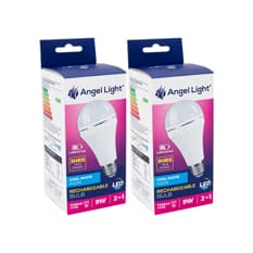 Bombillo recargable Led luz blanca 9 W Angel Light