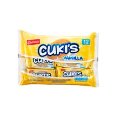 Galletas de vainilla rellenas de vainilla Delizola (432 g / 15.24 oz)