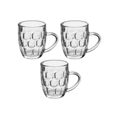 Juego de jarras de cristal para cerveza Alessandro (3 U)