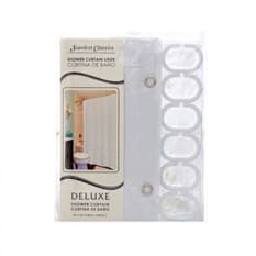 Cortina de ducha para baño color blanco Scarlett Classics