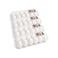 Huevo blanco importado PDL LMC (4 x 12 U)