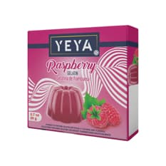 Gelatina sabor frambuesa YEYA (20 g)