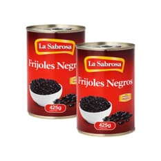 Frijoles negros enlatados La Sabrosa (2 x 425 g / 15 oz)