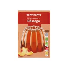 Gelatina en polvo sabor melocotón Continente (2 x 67 g / 2.36 oz)