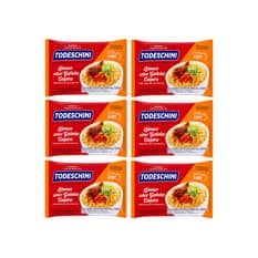Fideos instantáneos sabor a pollo de corral Todeschini (6 x 85 g / 2.99 oz)