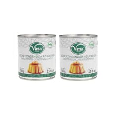 Leche condensada azucarada Vima Foods (2 x 390 g / 13.8 oz)
