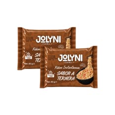 Sopa de fideos instantáneos sabor ternera Jolyni (2 x 85 g / 3 oz)