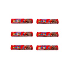 Galletas de chocolate con relleno sabor a chocolate Pica Pau Todeschini (6 x 115 g / 4.06 oz)