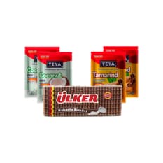 Refresco instántaneo + Galletas de cacao
