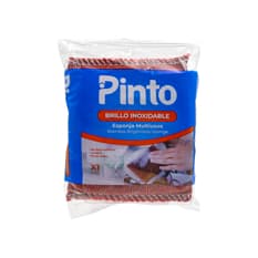 Esponja multiusos brillo inoxidable Pinto