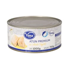Atún premium en aceite vegetal Vima Foods (1 Kg / 2.2 lb)