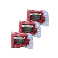 Carne de res troceada (3 x 1 kg / 2.2 lb)