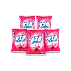 Detergente en polvo multiusos fragancia rosas STB (5 x 500 g / 1.1 lb)