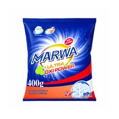 Detergente en polvo Ultra Oxi-Power Marwa (400 g / 14.1 oz)