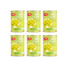 Combo Uvas verdes en almíbar Sabrosísimo (6 x 425 g / 14.99 oz)