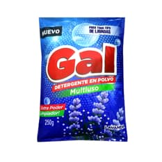 Detergente en polvo multiuso con aroma a lavanda Gal (250 g / 8.81 oz)