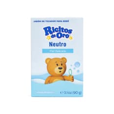 Jabón de tocador para bebé neutro Ricitos de Oro (90 g / 3.17 oz)