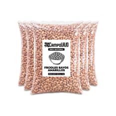 Frijoles bayos amarillos Campo Vivo (5 x 907 g / 2 lb)