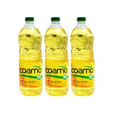 Aceite de soja refinado Coamo (3 x 900 ml)