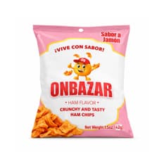 Papas fritas sabor a jamón Onbazar (42 g / 1.5 oz)