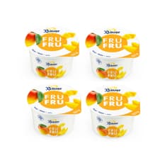 Yogur sabor mango Bauer Fru Fru (4 x 100g / 3.53oz)