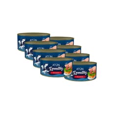 Lomitos de atún en aceite Lucy (8 x 1 kg / 2.2 lb)