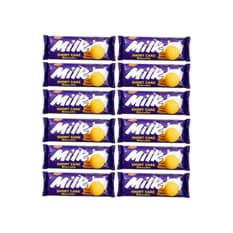 Galletas de mantequilla con leche Amulya (12 x 55 g / 1.94 oz)