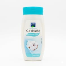 Gel de ducha hidratante con perfume leche de algodón Belle France (250 ml)