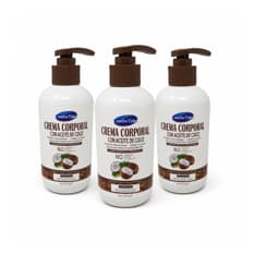 Combo trío Crema corporal de Coco