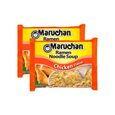 Sopa de fideos sabor a pollo Maruchan (2 x 85 g / 3 oz)