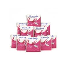Toallas sanitarias para flujo normal First Lady (10 x 9 U)