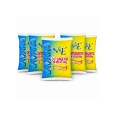 Detergente en polvo multiuso con aroma floral Lavane (5 x 500 g / 1.1 lb)