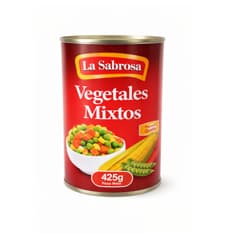 Vegetales mixtos La Sabrosa (425 g / 15 oz)