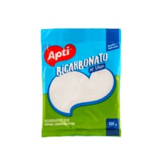 Bicarbonato de sodio Apti (100 g / 3.53 oz)