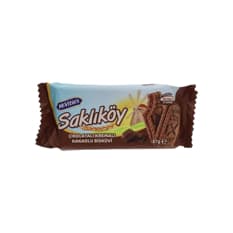 Galletas Saklikoy con crema de chocolate Ülker (87 g / 3.07 oz)