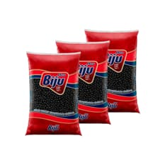Frijoles negros MEU BIJU (3 x 1 kg / 2.2 lb)