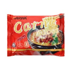 Sopa instantánea de fideos sabor carne Marwa (85 g / 3 oz)