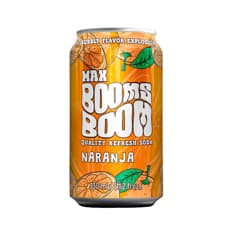 Refresco gaseado sabor naranja Max Booms Boom (330 ml)